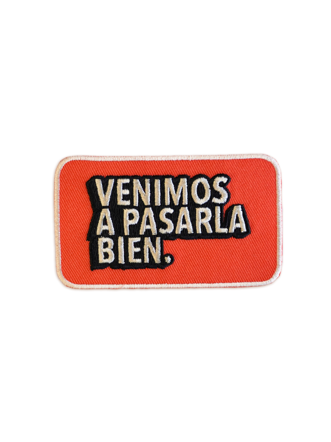 Parche clásico naranja