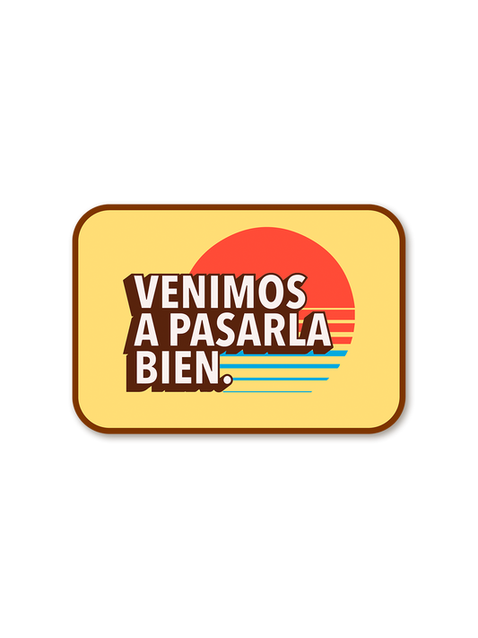 Sticker Banana Sunset