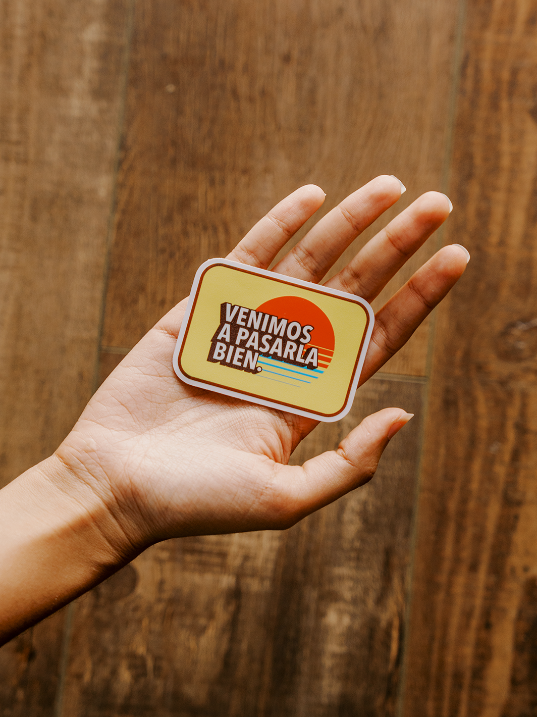 Sticker Banana Sunset