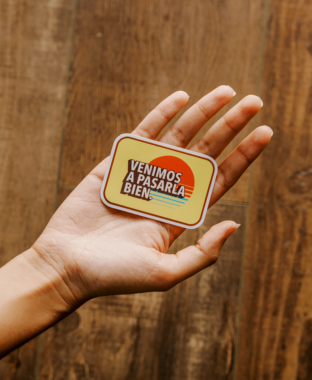 Sticker Banana Sunset