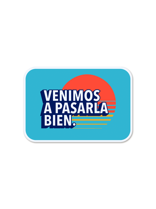 Sticker Azul Sunset