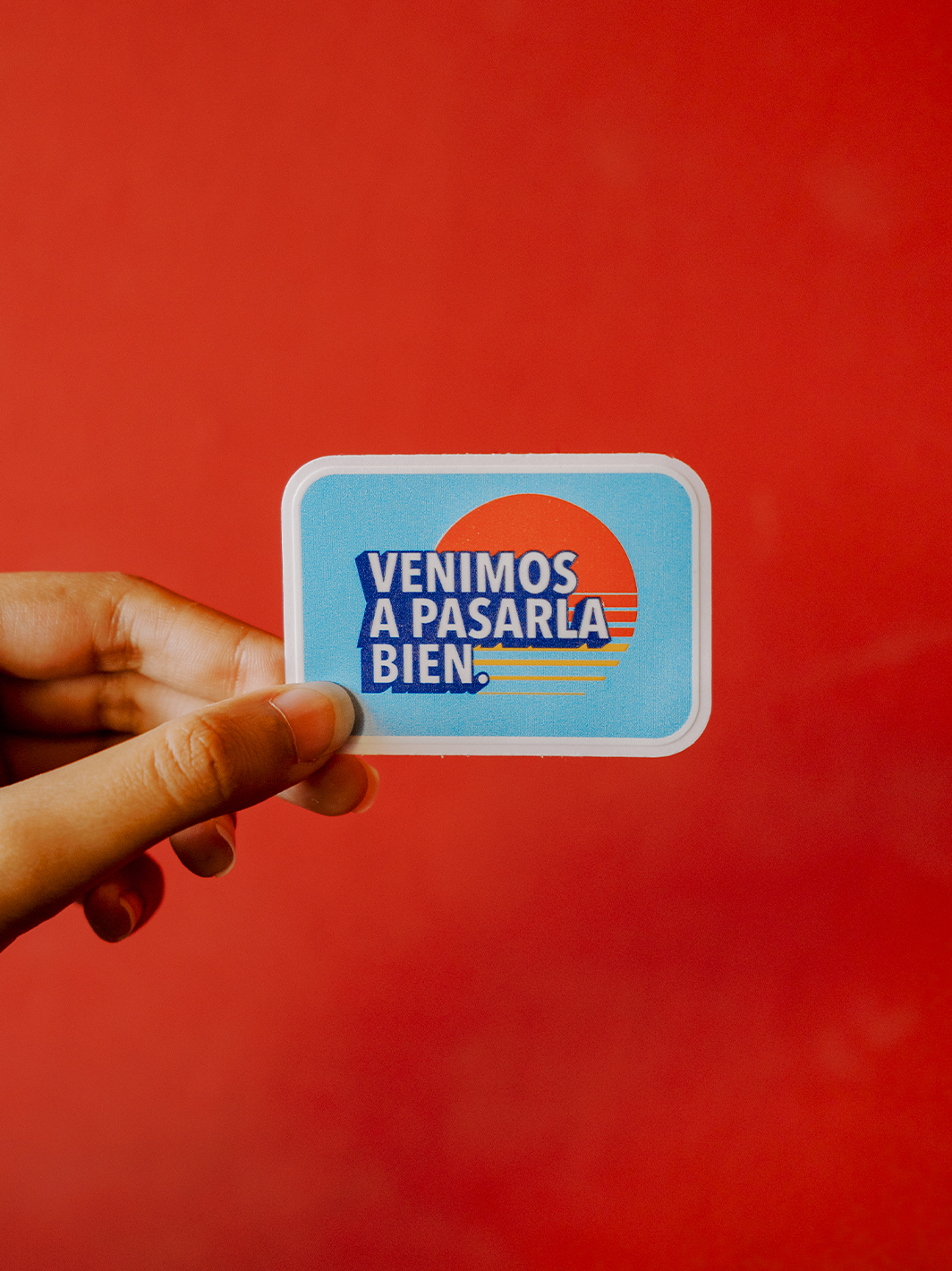 Sticker Azul Sunset