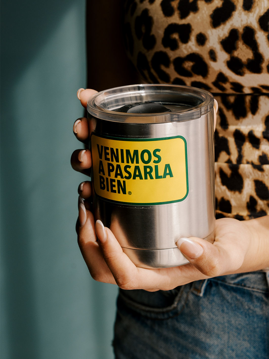 Sticker clásica Amarilla