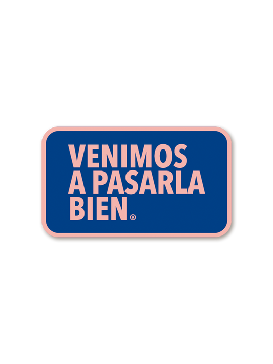 Sticker Clásico Azul
