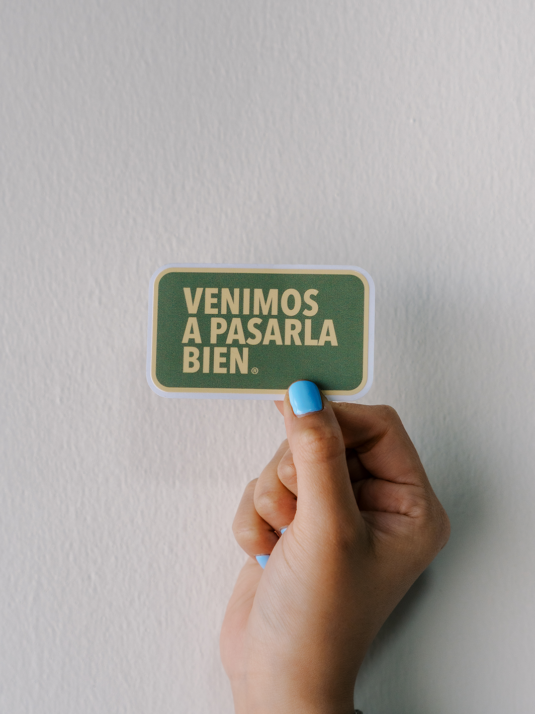 Sticker clásica Verde