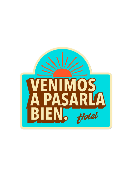 Sticker Sunset Hotel