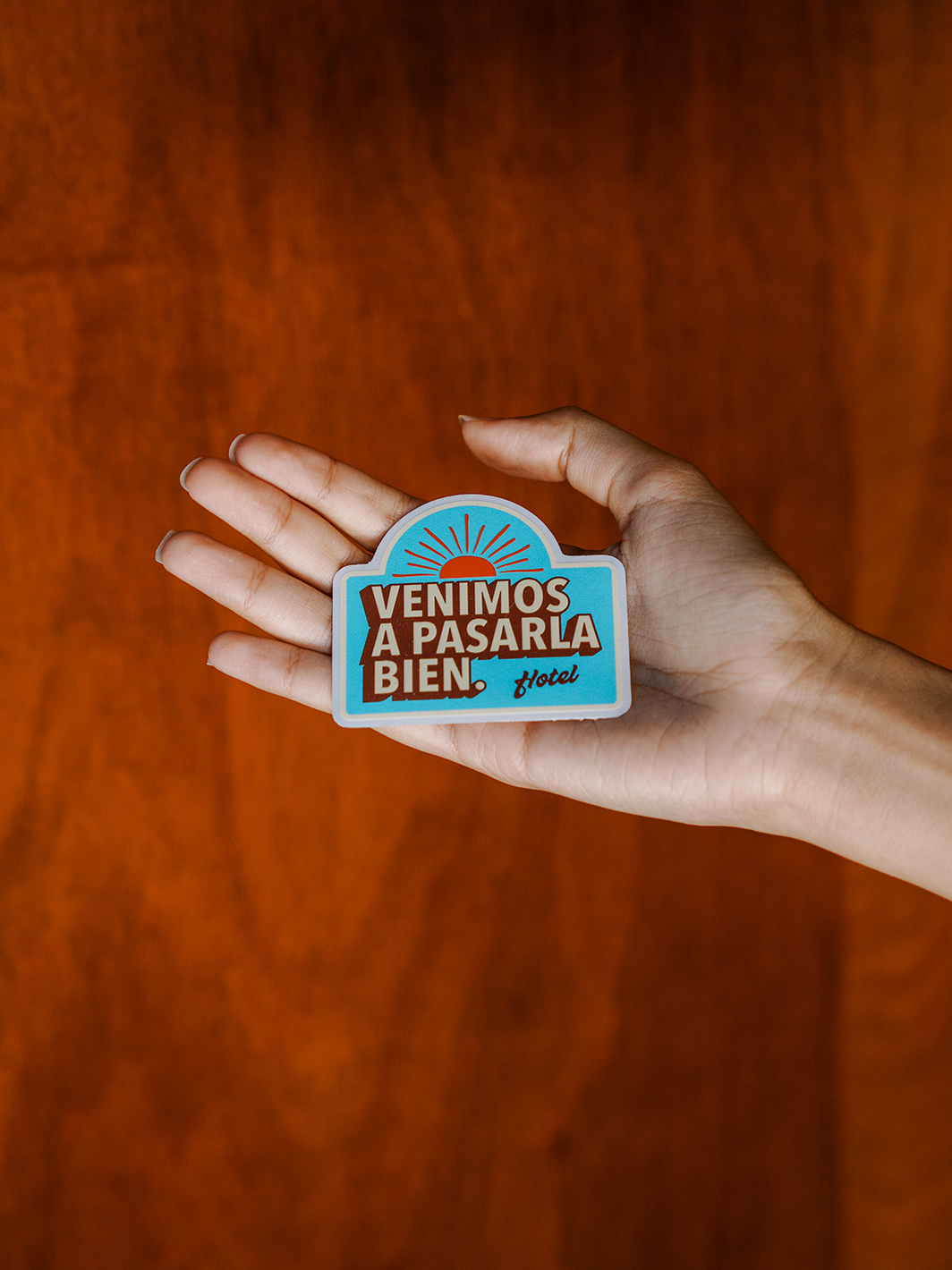 Sticker Sunset Hotel
