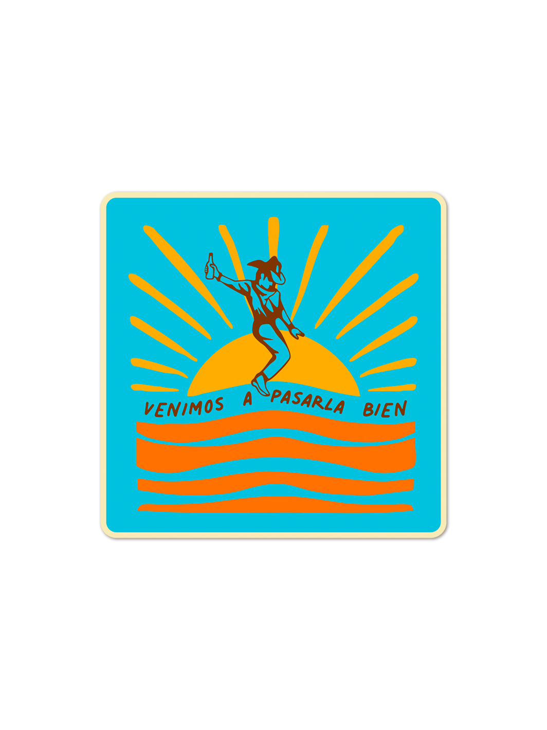 Sticker Vaquero Sunset