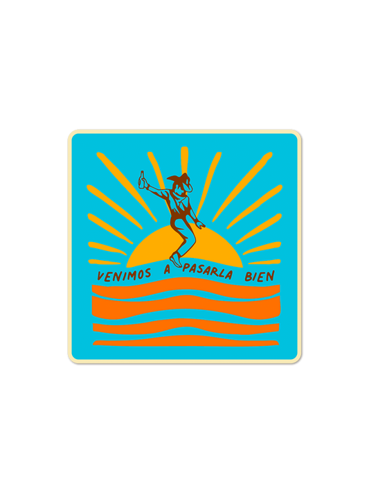 Sticker Vaquero Sunset