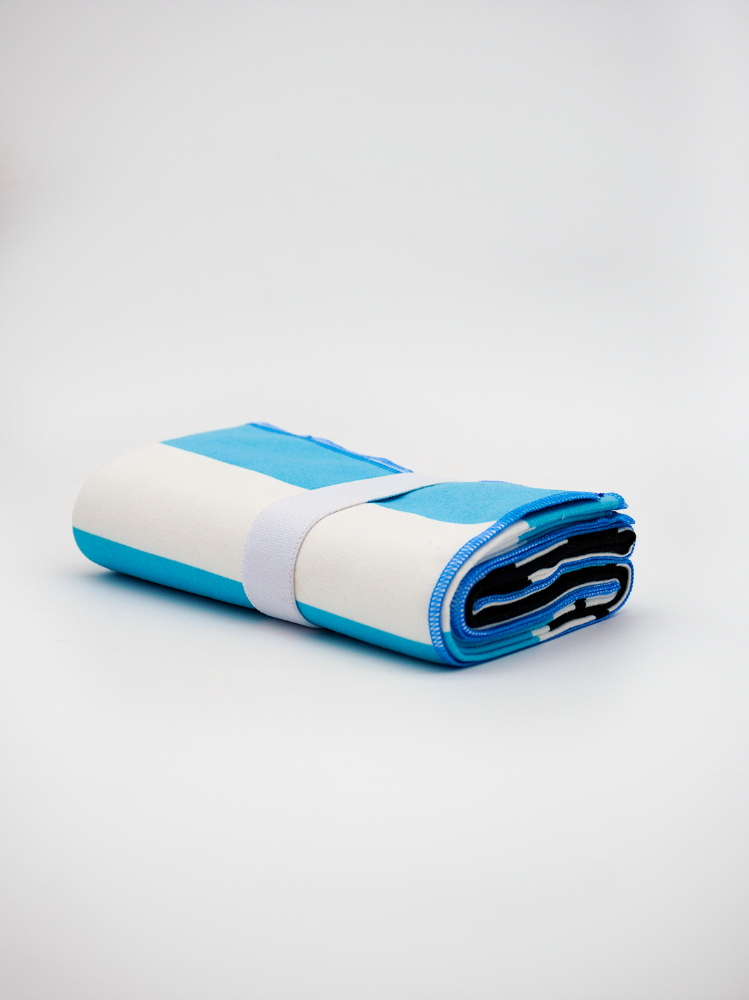 Toalla Rayada Azul