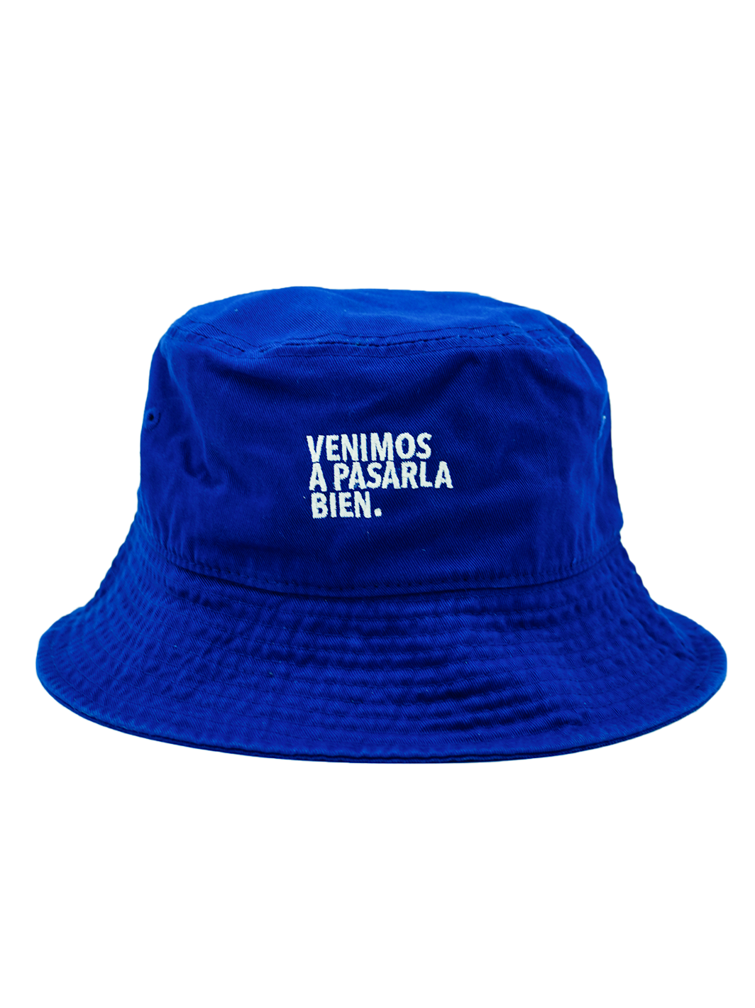 Bucket hat azul rey