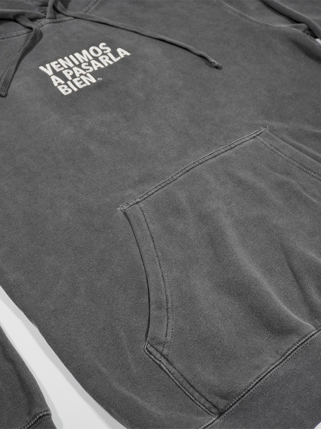 Hoodie Gris Deslavada