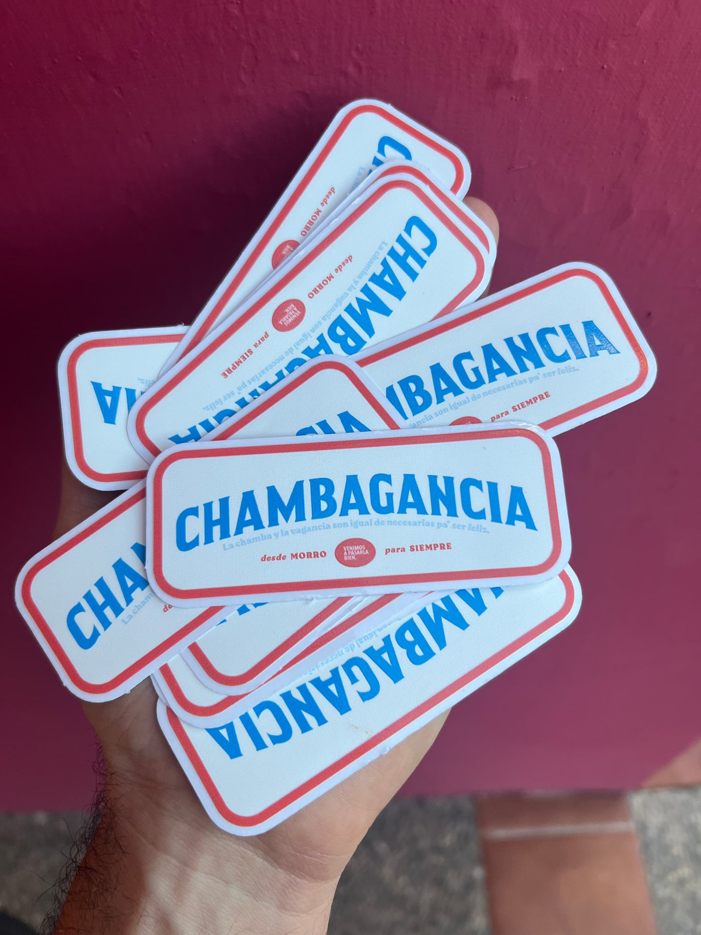 Sticker CHAMBAGANCIA