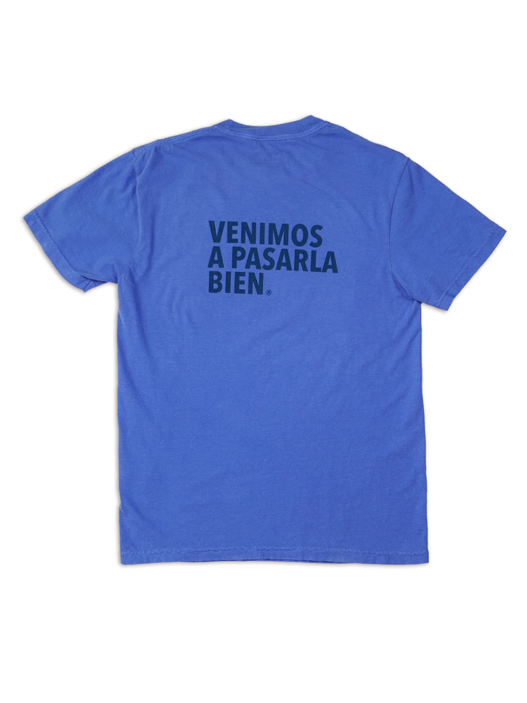 Playera Azul Deslavada