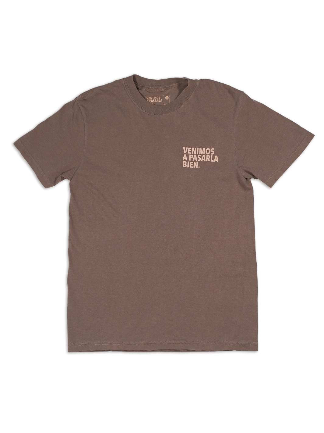 Playera Café Deslavada