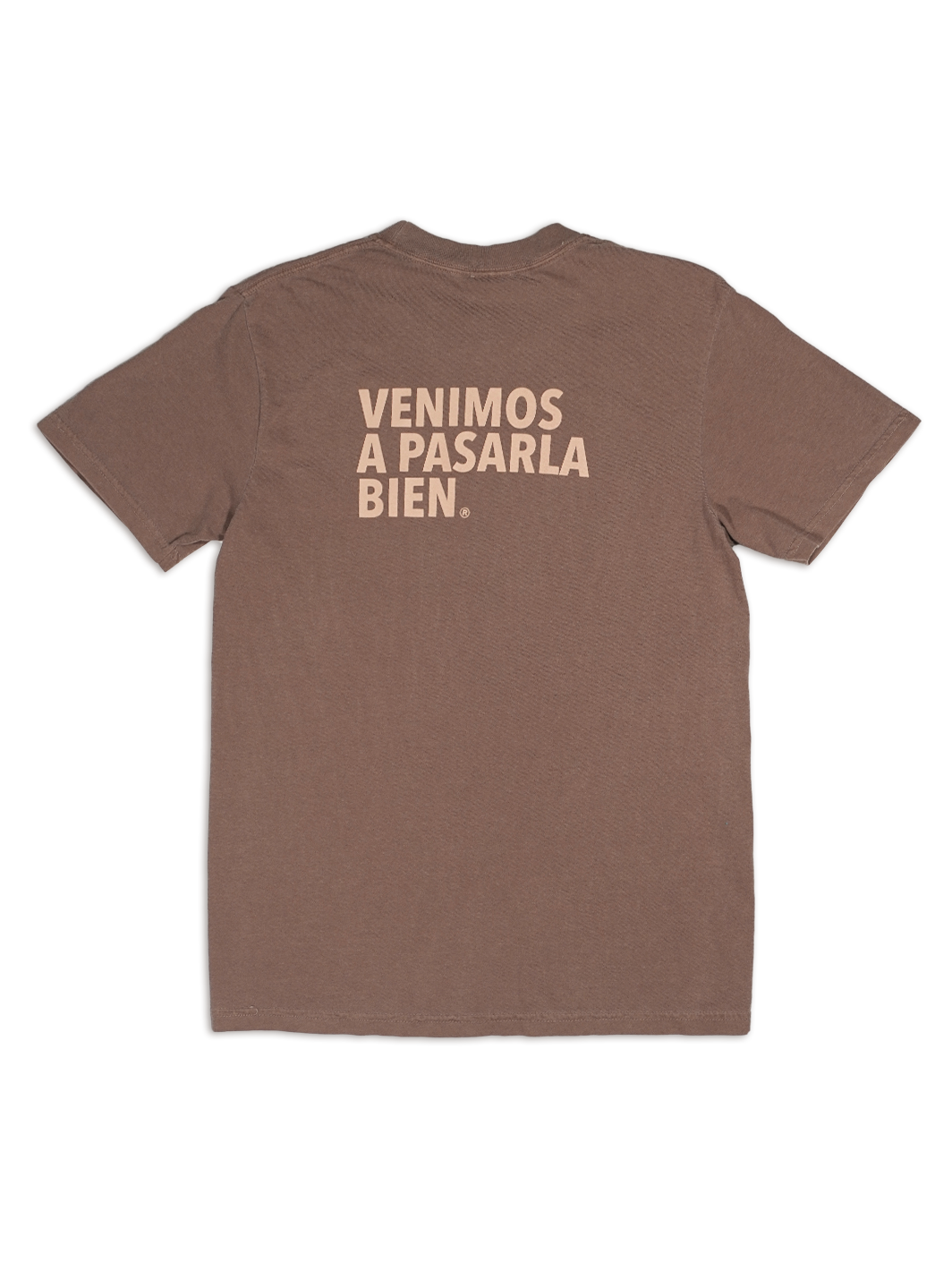 Playera Café Deslavada