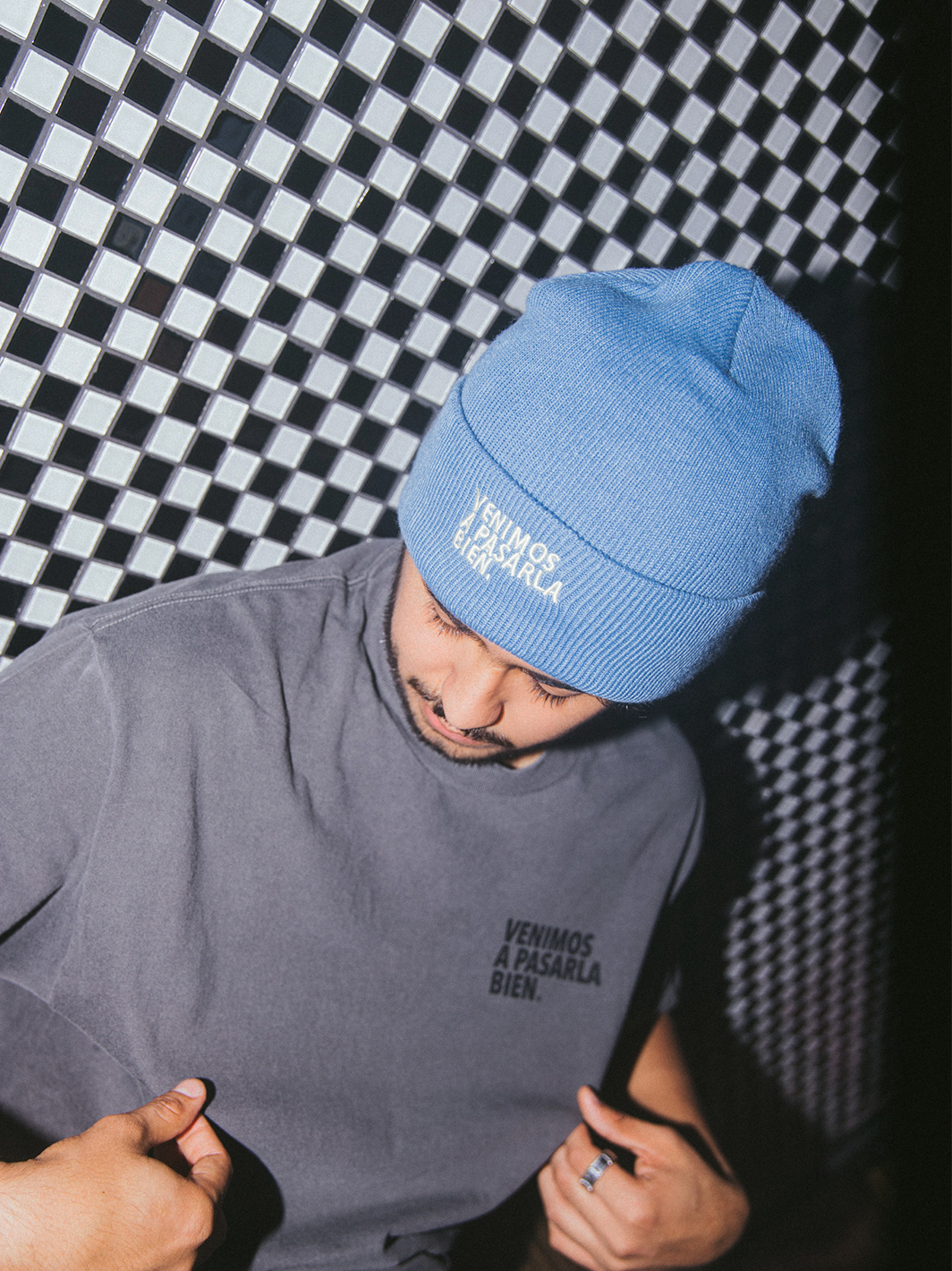 Playera Gris Deslavada