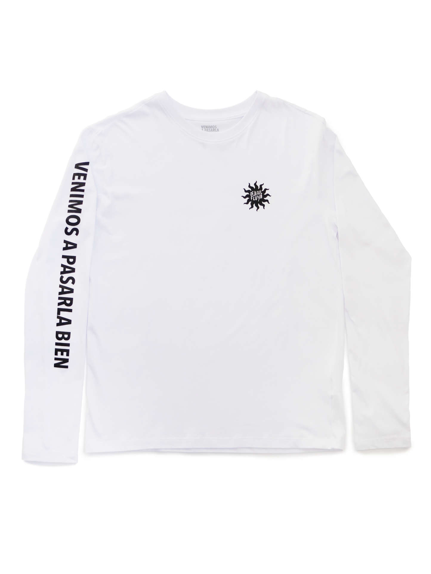 Playera fluir blanca