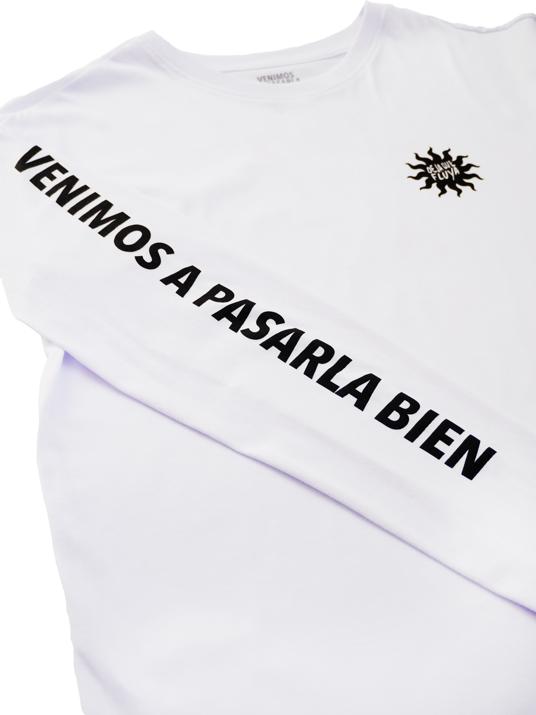 Playera Fluir Blanca