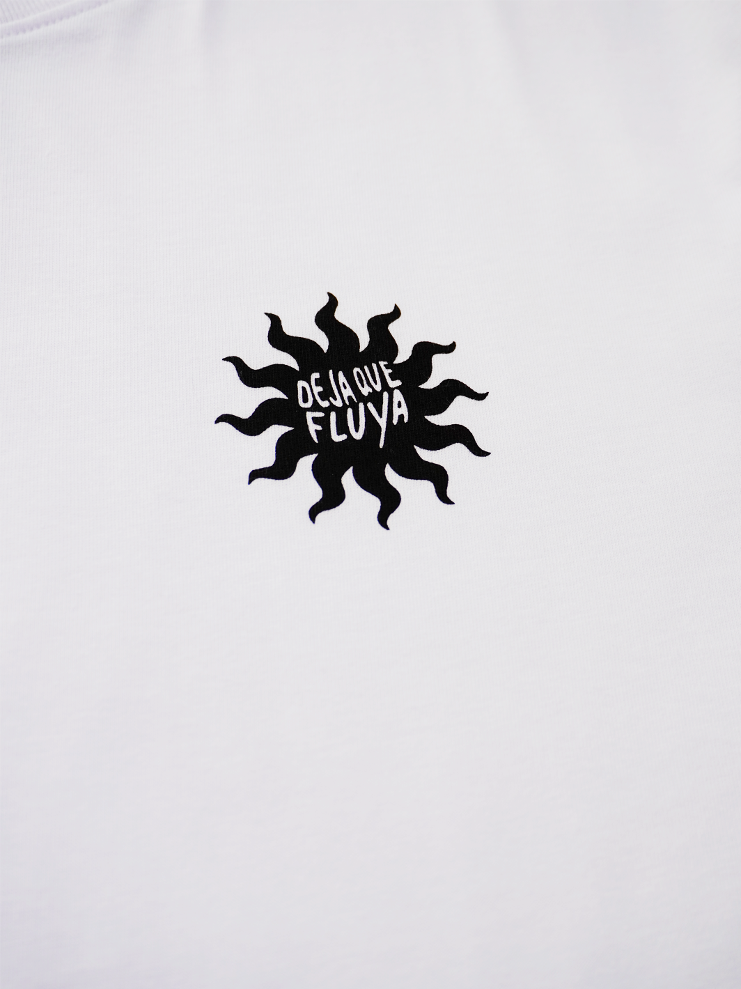 Playera Fluir Blanca