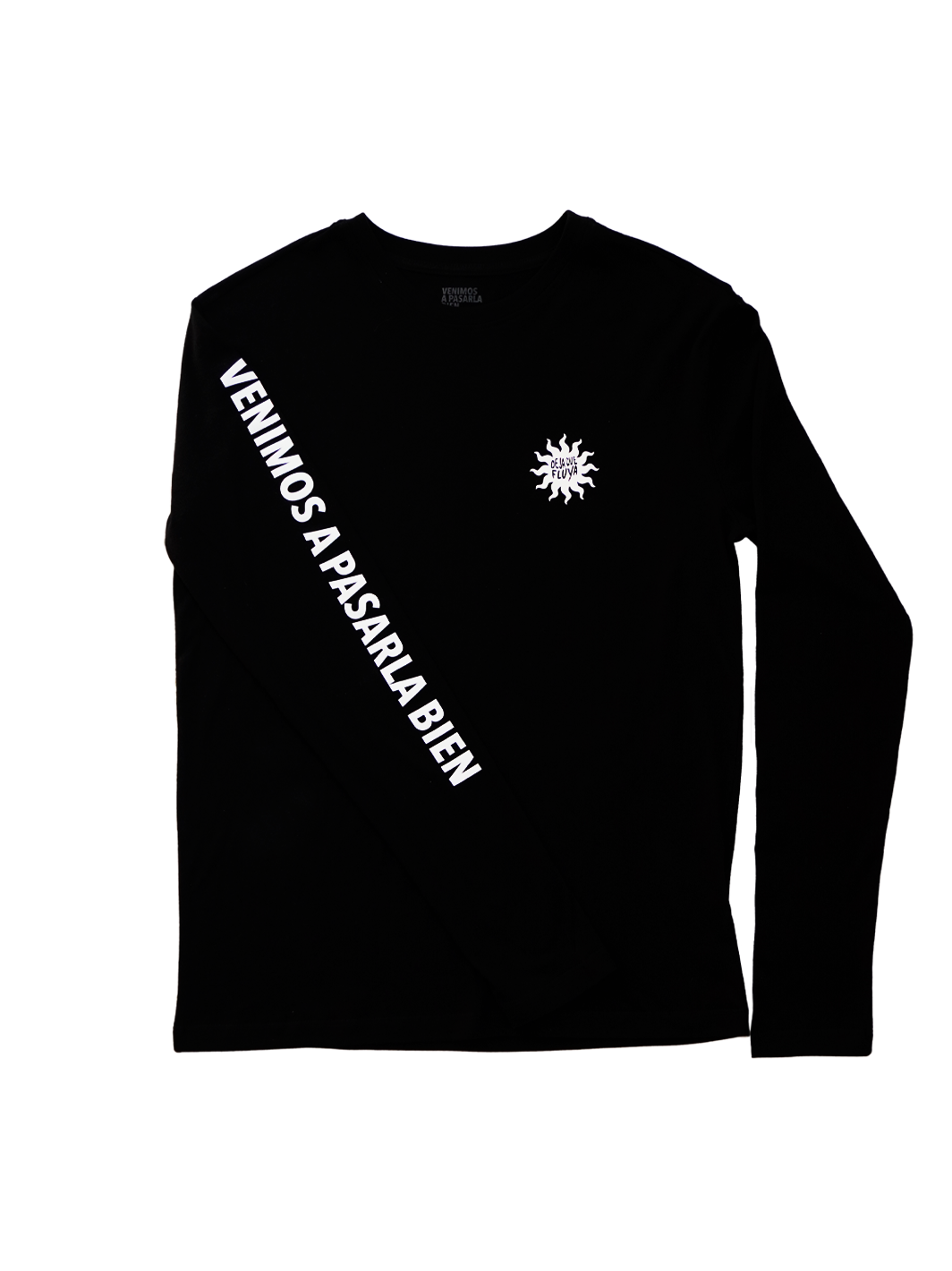 Playera Fluir Negra