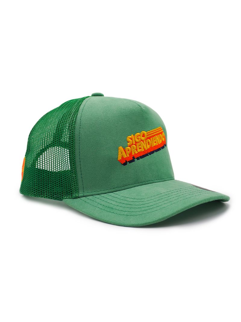 Snapback Verde "Sigo Aprendiendo"
