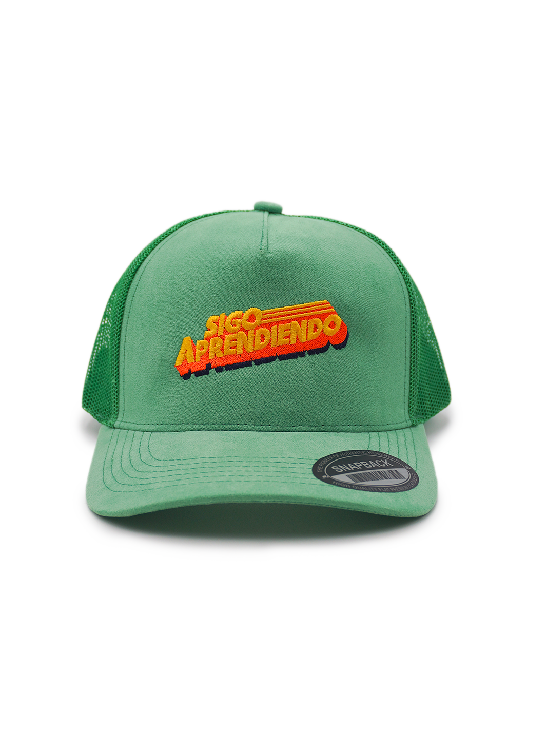 Snapback Verde "Sigo Aprendiendo"