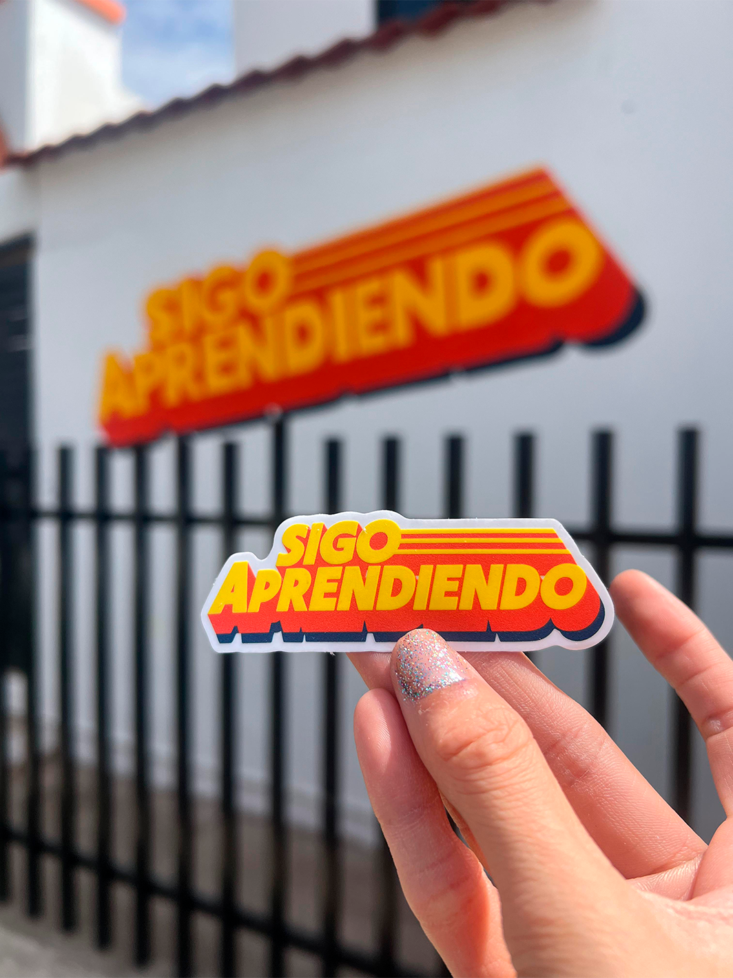 Sticker Sigo Aprendiendo