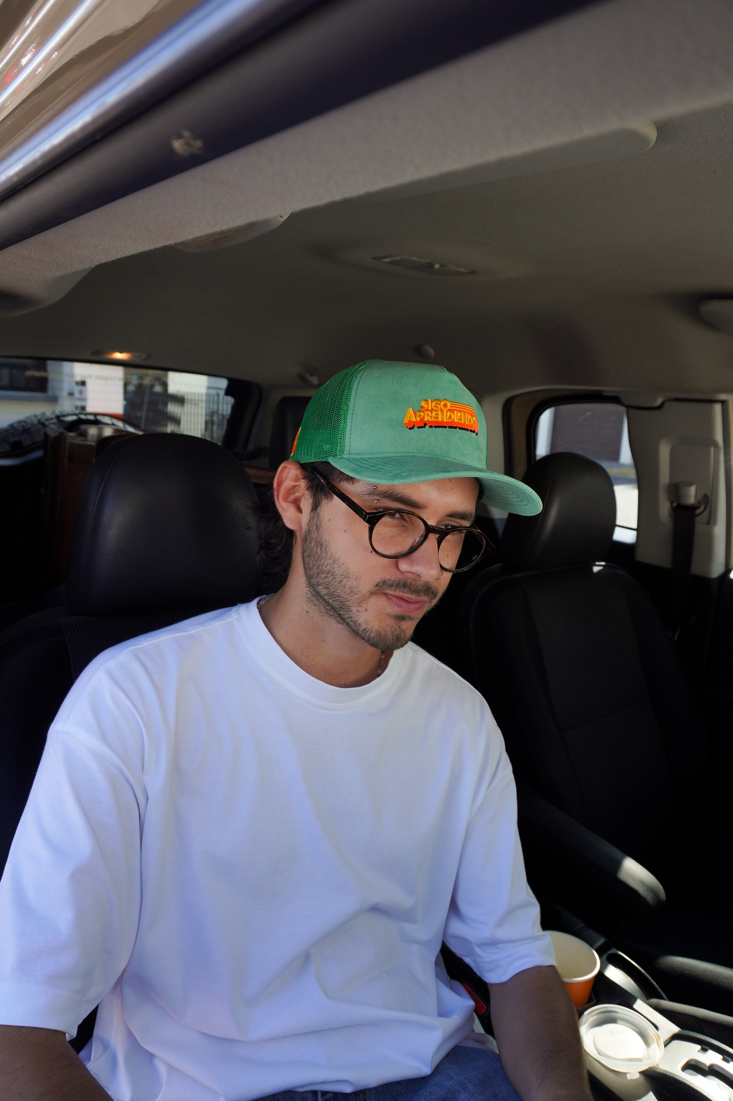 Snapback Verde "Sigo Aprendiendo"