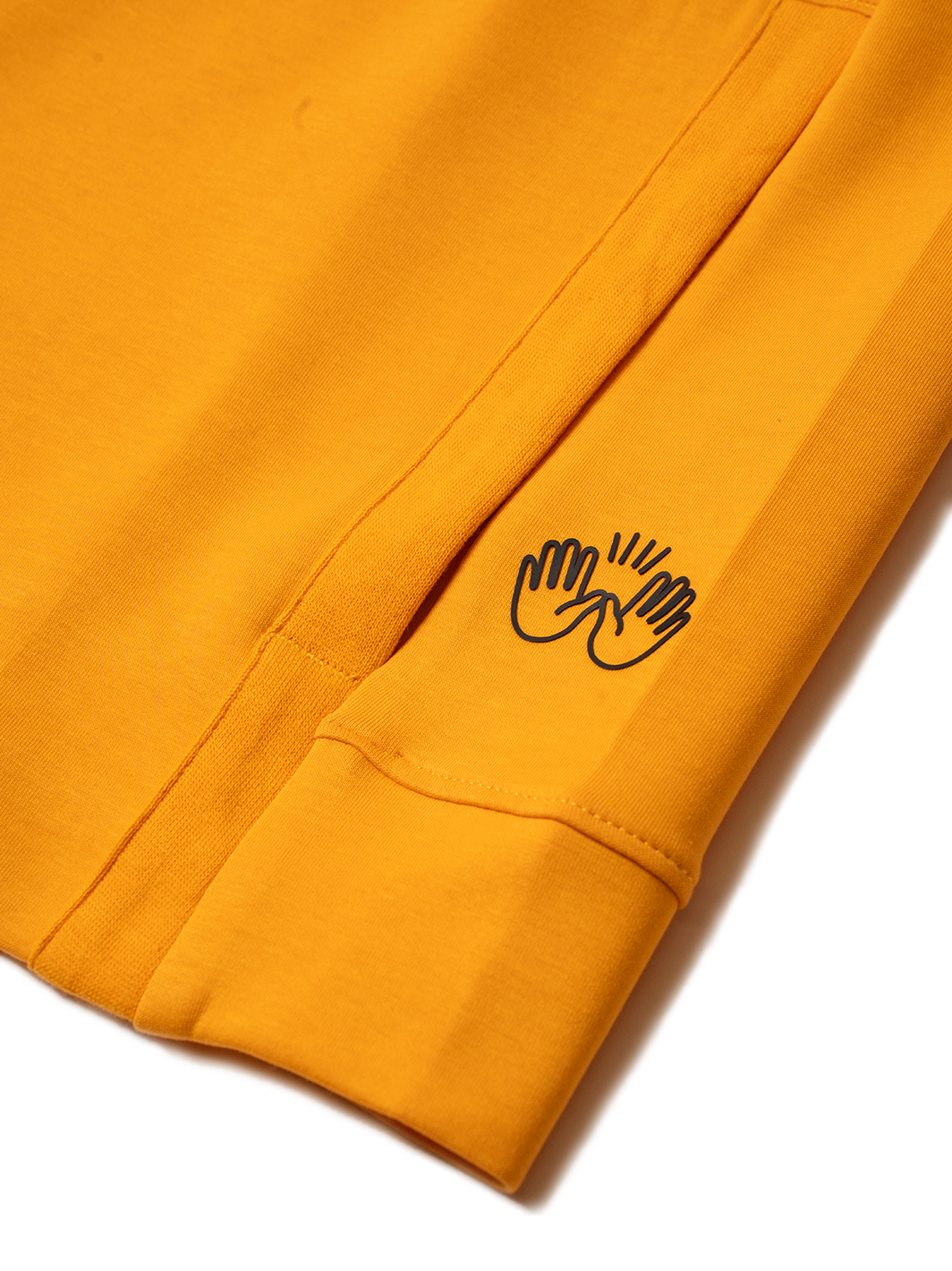 Sudadera Cuello Largo Amarilla