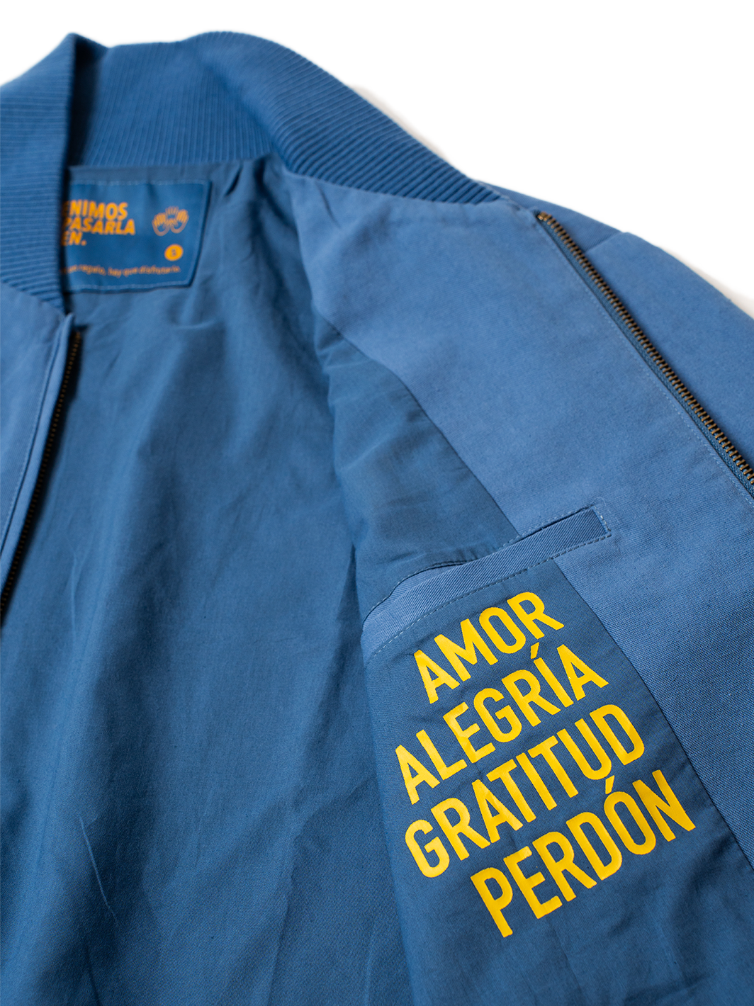 Chamarra Viaje Azul