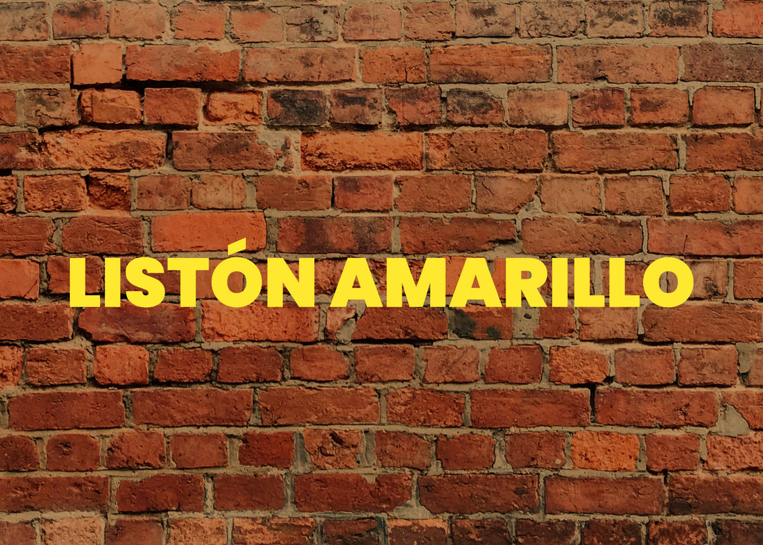 Listón amarillo.