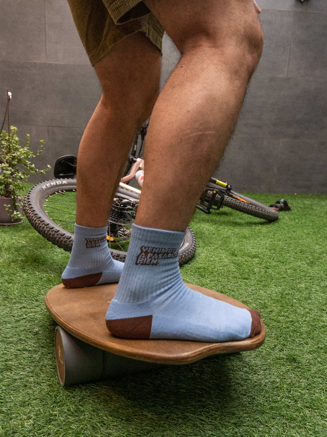 Calceta Azul Venimos