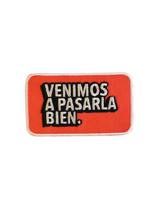 Parche clásico naranja
