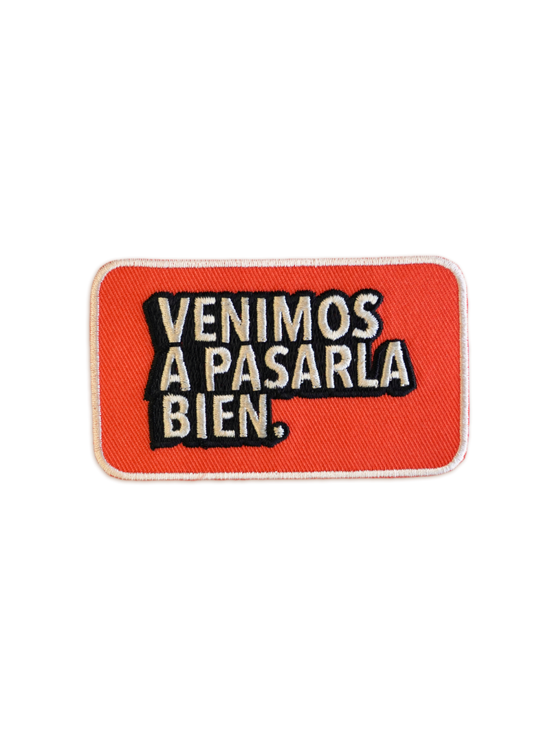 Parche clásico naranja