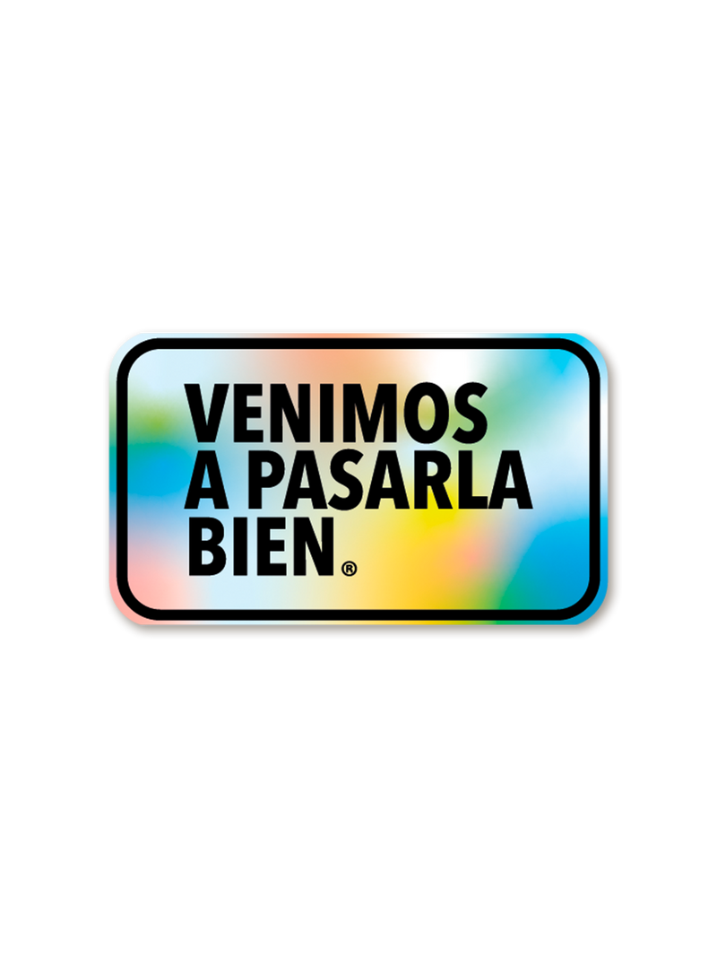 Sticker clásica Holográfica