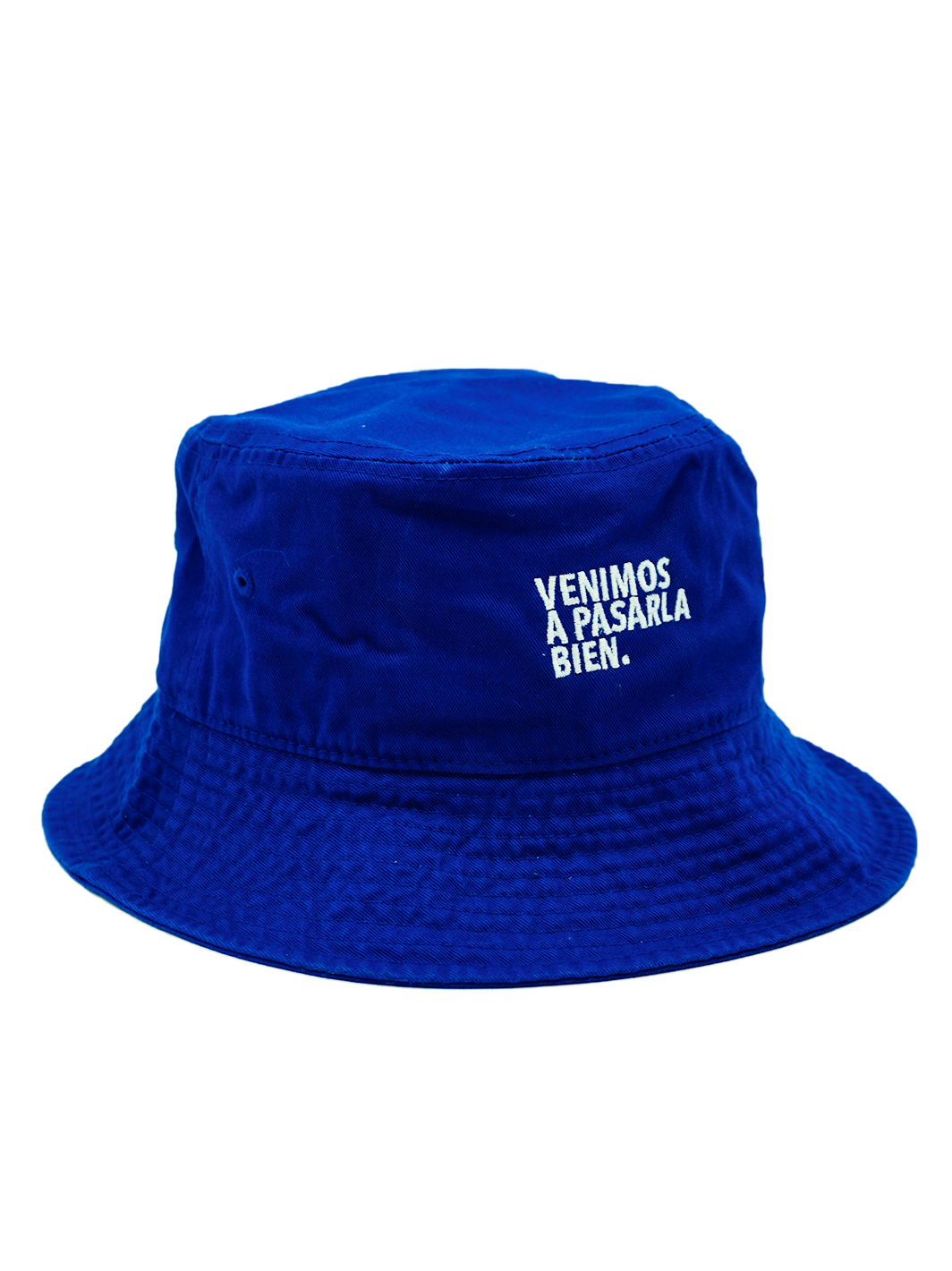 Bucket hat azul rey