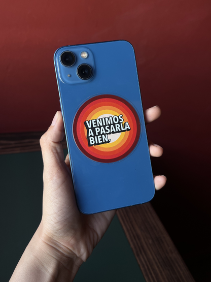 Sticker Circulo Retro