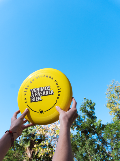 Frisbee "La vida da muchas vueltas."