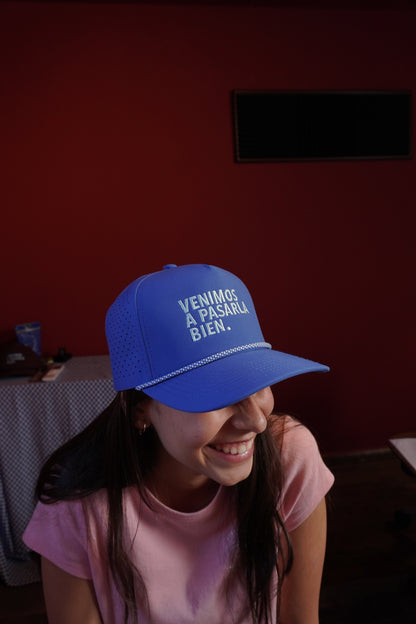 Snapback Azul Rey