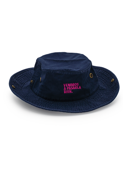 Bucket Hat Safari Azul