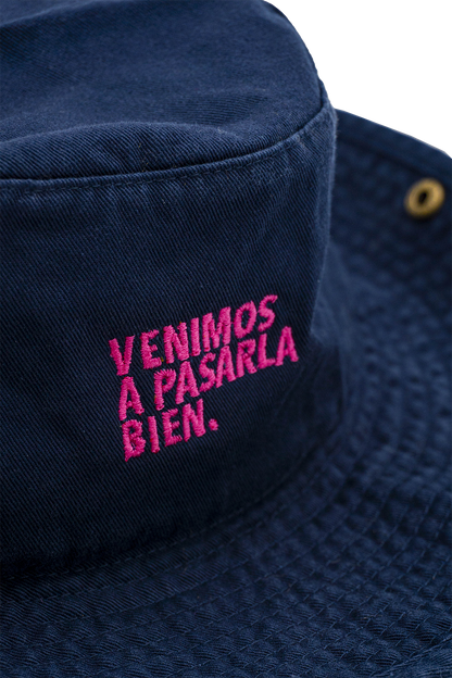Bucket Hat Safari Azul