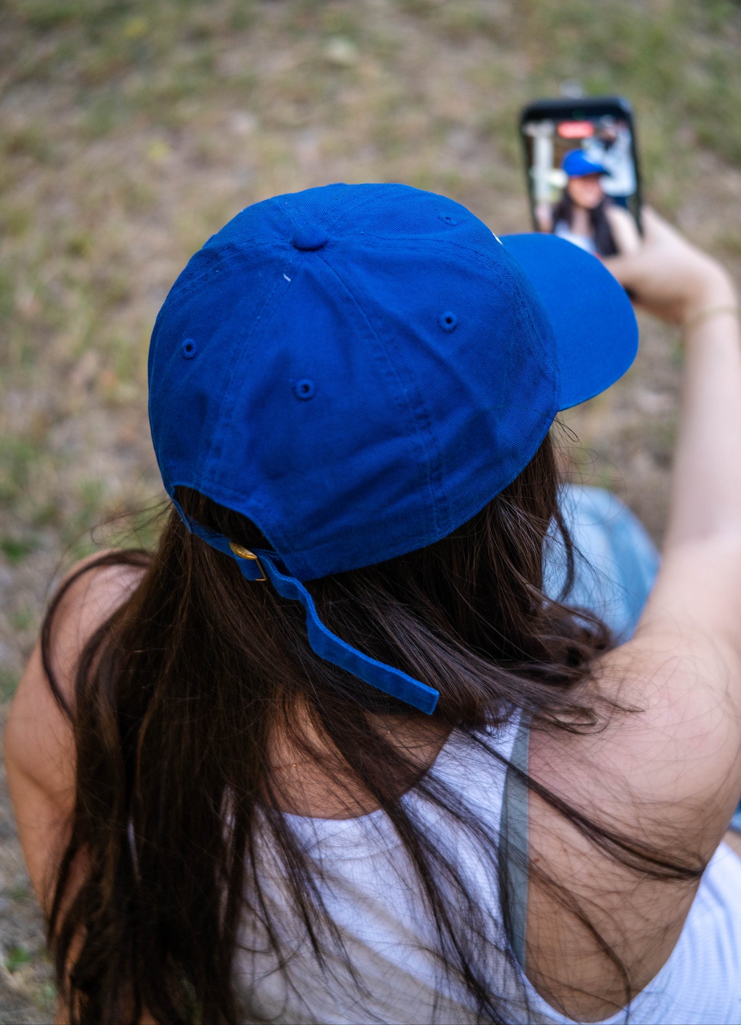 Dad Hat Azul Rey
