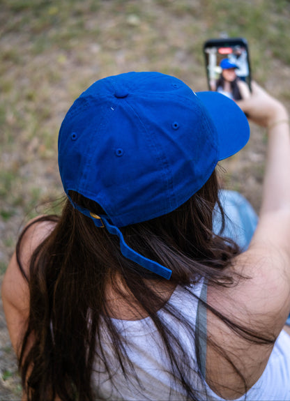 Dad Hat Azul Rey