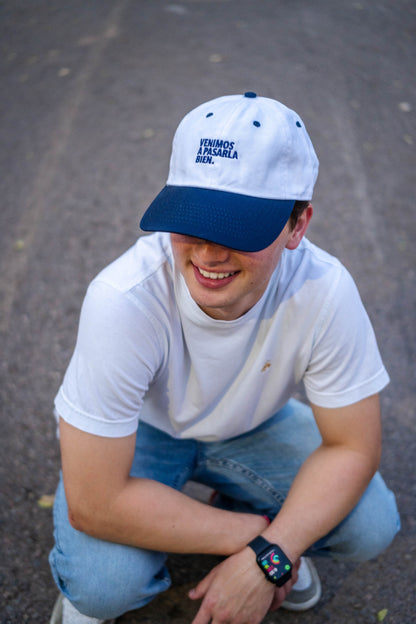 Dad Hat Beisbolera azul