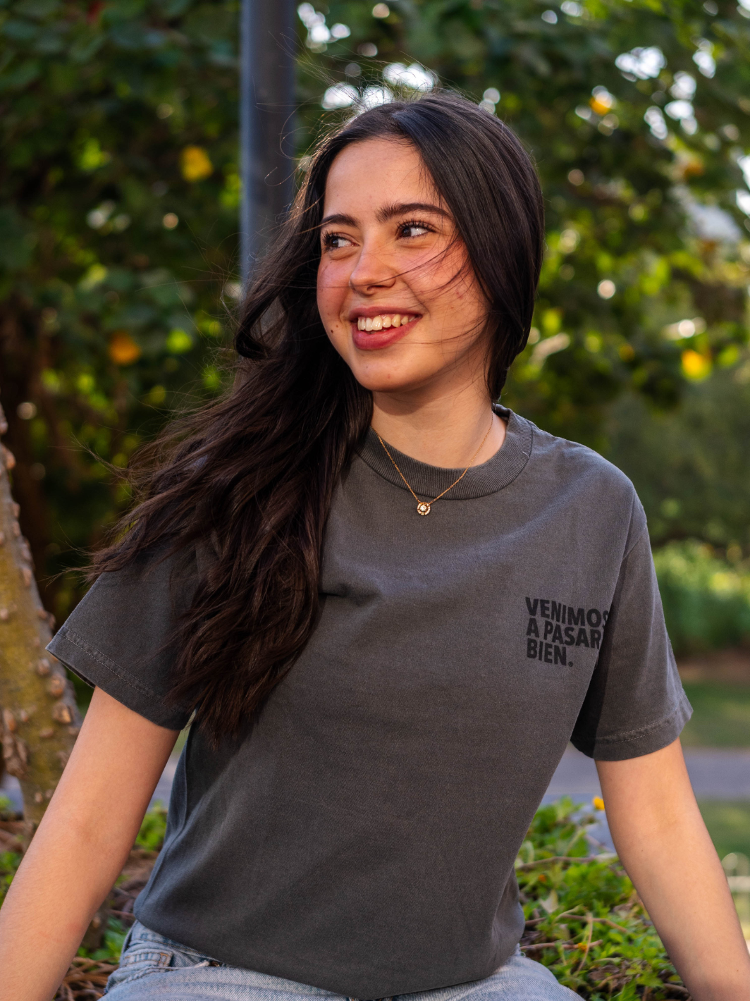 Playera Gris Deslavada