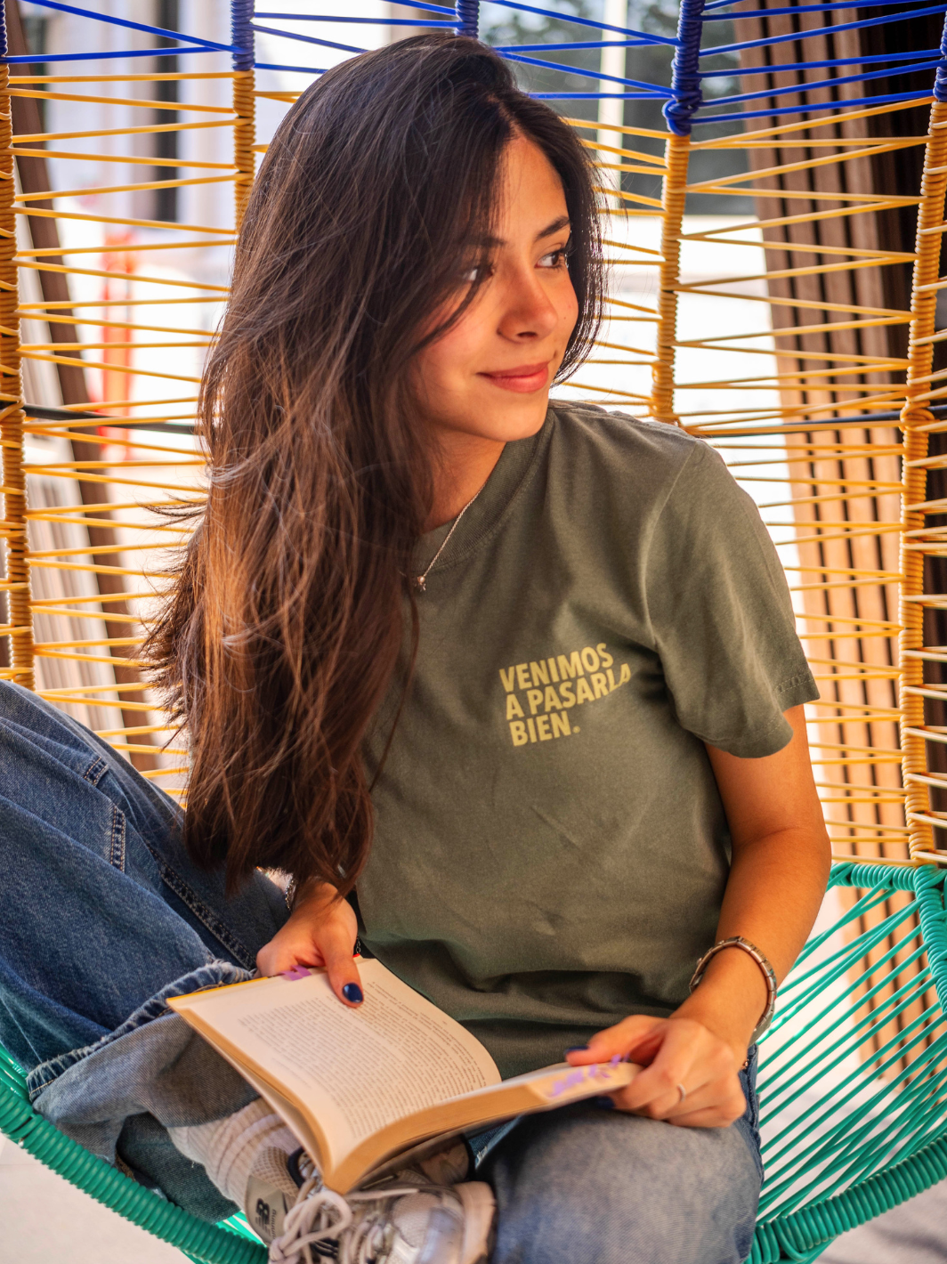 Playera Verde Deslavada