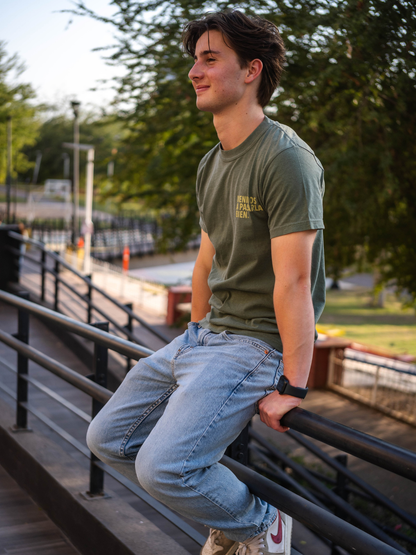 Playera Verde Deslavada