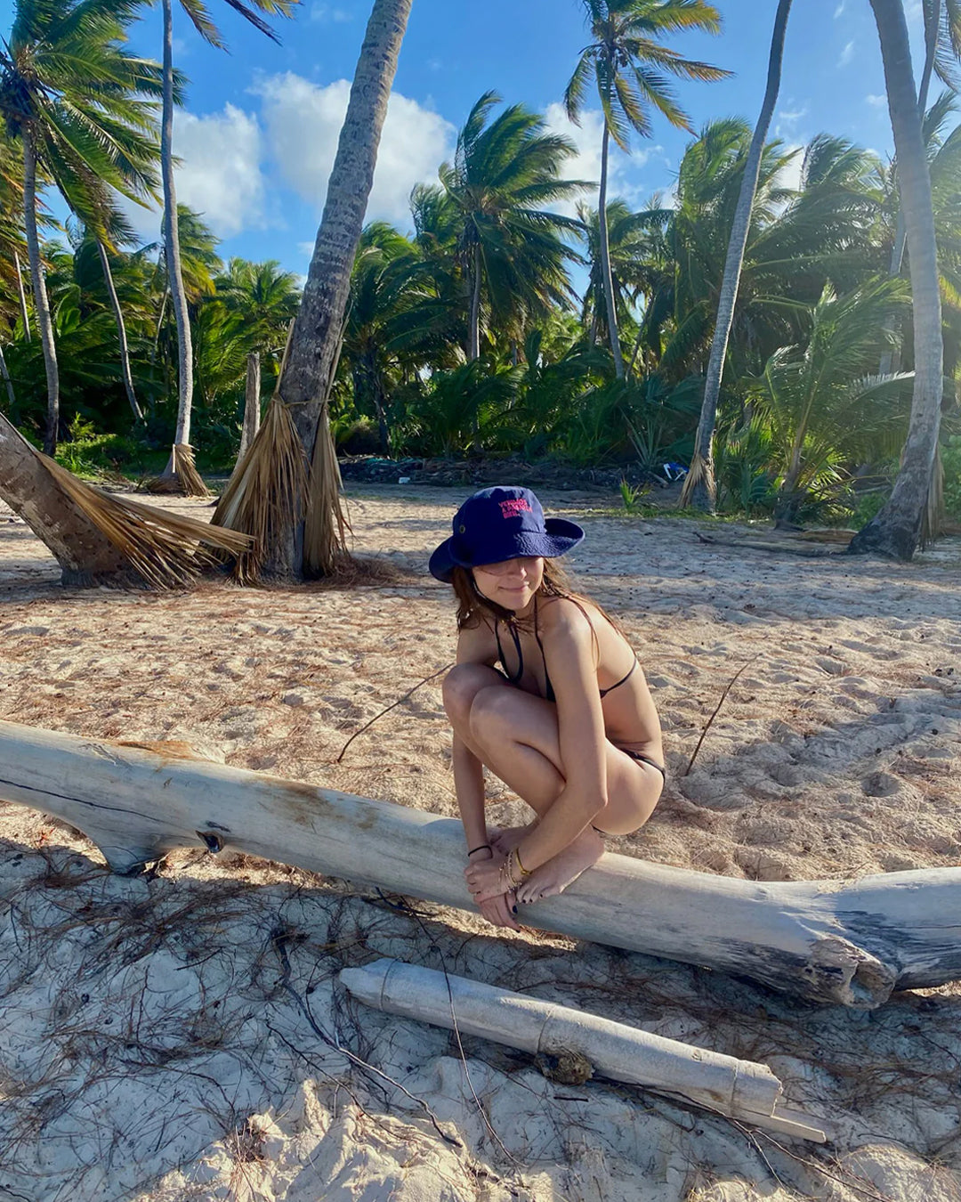 Bucket Hat Safari Azul