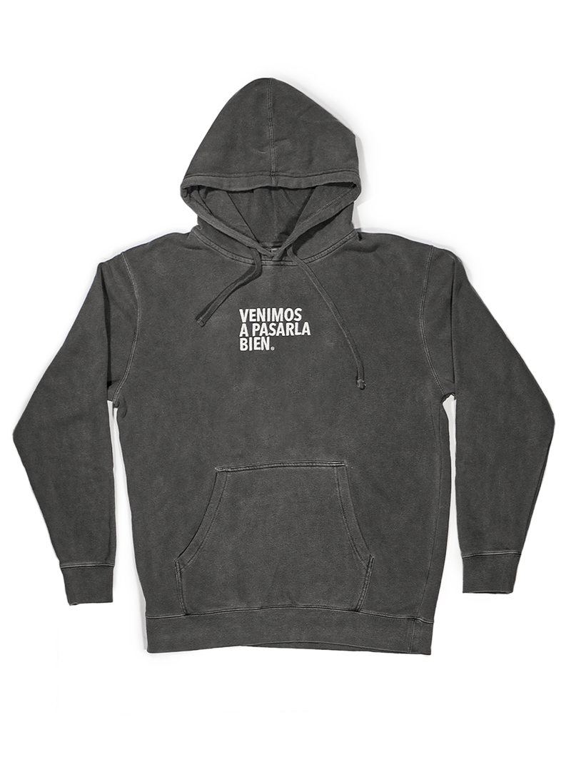 Hoodie gris deslavada